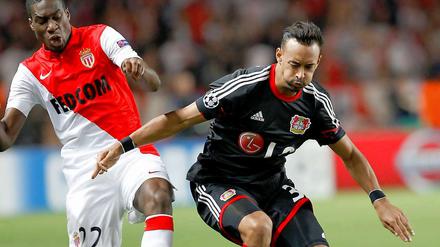 Karim Bellarabi konnte Leverkusens 0:1 zum Auftakt der Champions League beim AS Monaco auch nicht verhindern.