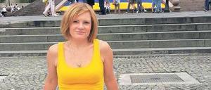 Anna Ryschenko in Kiew.