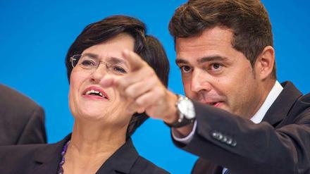 Unionsfreunde Christine Lieberknecht, Mike Mohring