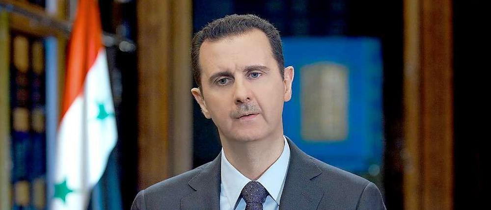 Baschar al Assad, Präsident von Syrien.