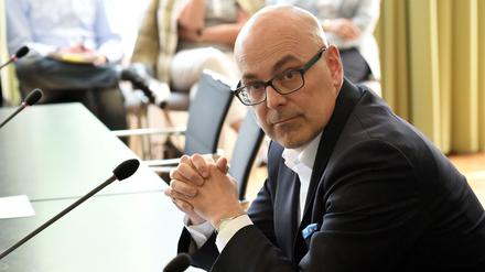 Im Landtag von Kiel hat Torsten Albig, SPD, nur eine Stimme Mehrheit.