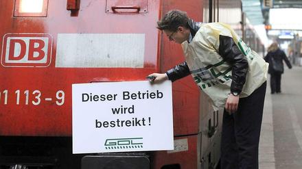 Alles schon mal da gewesen: Die GDL plant einen umfangreichen Arbeitskampf - ganz so wie 2007/2008, als sie den Verkehr zeitweise zum Stillstand brachte und für hohe Schäden in der Wirtschaft sorgte.