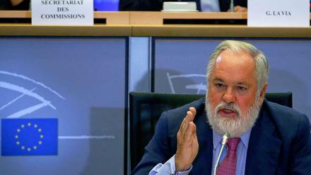 Der designierte EU-Kommissar für den Klimaschutz und Energie, Miguel Arias Canete.