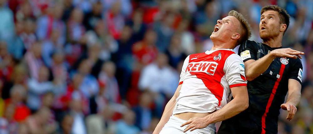 Endlich wieder Rekorde beim FC Bayern: Xabi Alonso (re.) hatte am Sonnabend 206 „Ballaktionen“.