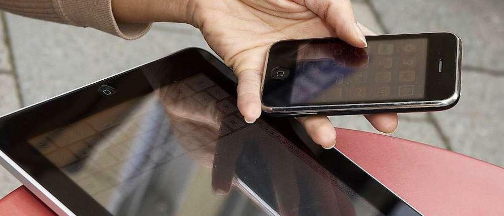 Alles lesbar. Auch Tablets und Smartphones werden zunehmend als Lesegeräte benutzt.