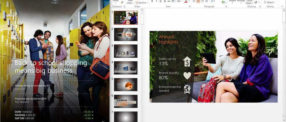 In Windows 10 sind Programme und Apps gleichberechtig und können nebeinander in Fenster organisiert werden.