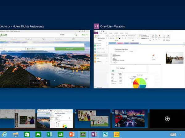 In Linux ein alter Bekannter: Mit Multiple Desktops lassen sich private und berufliche Interessen besser trennen.