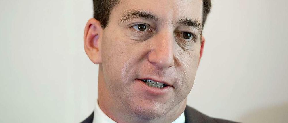 Glenn Greenwald, 47, bei der Vorstellung seines Buchs "Die totale Überwachung" im Mai 2014 in München.