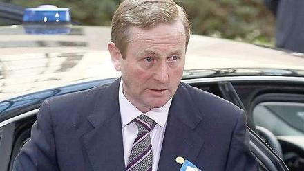 Der irische Premierminister Enda Kenny setzt darauf, dass die EU-Partner bei der gewünschten Zinserleichterung für sein Land mitmachen.