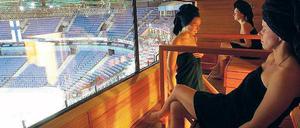 In der Hartwall Arena im Norden von Helsinki. 