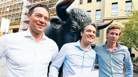 Die drei Unternehmer von Rocket Internet.