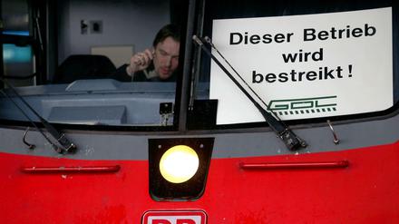 Die Lokführer streiken wieder (Archivbild).