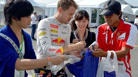 Unterschrift bei Ferrari? Sebastian Vettel dementiert (noch).