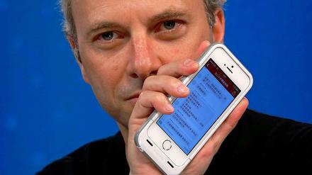 Smartphones sagen etwas über Männer aus, sagen Wissenschaftler.