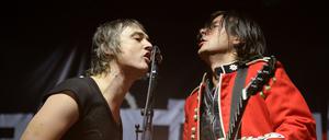 Pete Doherty und Carl Barât beim Libertines-Auftritt in Berlin.