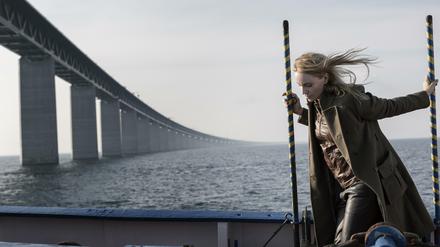 Kommissarin Saga Norén (Sofia Helin) muss in der dritten Staffel von "Die Brücke - Transit in den Tod" erneut mehrere Morde aufklären.