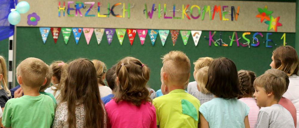 Erstklässler brauchen für die Alphabetisierung ausgebildete Pädagogen.