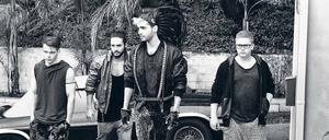 Georg Listing, Tom und Bill Kaulitz und Gustav Schäfer (von links) sind Tokio Hotel. 