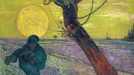 Vincent van Gogh wurde 1888 von japanischen Holzschnitten zum „Sämann“ inspiriert.