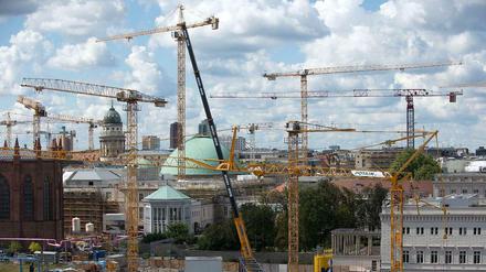 Seit mehr als einem Jahrzehnt wird in Berlin nicht mehr so viel gebaut wie jetzt.