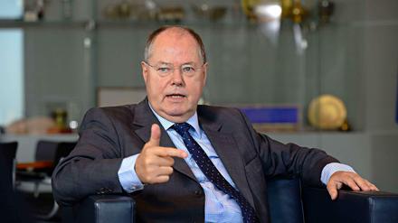 Peer Steinbrück: Hatte keine Chance gegen Amtsinhaberin Angela Merkel.