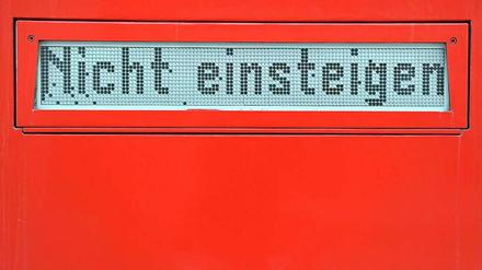 Nichts geht mehr: Der Warnstreik der GDL wird das S-Bahn-System und den Regionalbahnverkehr in Berlin lahmlegen. 