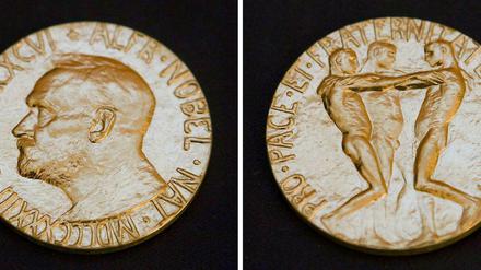 Heiß begehrt, die Friedensnobelpreis-Medaille
