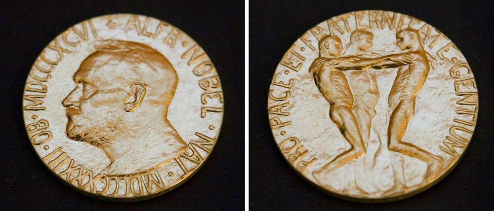 Heiß begehrt, die Friedensnobelpreis-Medaille