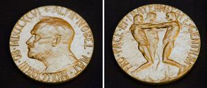 Heiß begehrt, die Friedensnobelpreis-Medaille