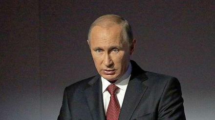 Der russische Präsident Wladimir Putin. 