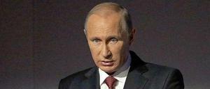 Der russische Präsident Wladimir Putin. 