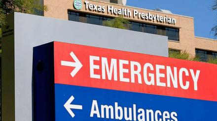 Der Ebola-Patient ist gestorben, teilte das Texas Health Presbyterian Hospital mit.