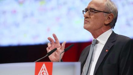 Attacke: IG Metall-Chef Wetzel wirft den Arbeitgebern vor, ihr eigenen Projekt zu unterlaufen. 