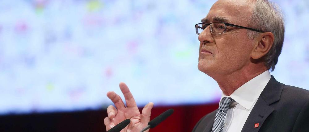 Attacke: IG Metall-Chef Wetzel wirft den Arbeitgebern vor, ihr eigenen Projekt zu unterlaufen.