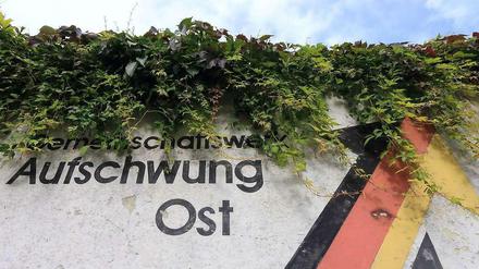Der Osten will seinen Aufschwung erhalten.