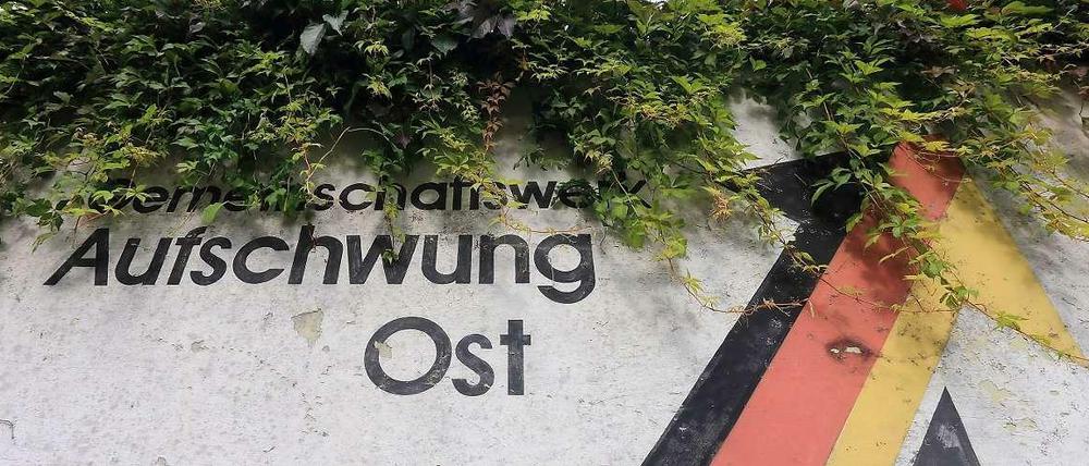 Der Osten will seinen Aufschwung erhalten.