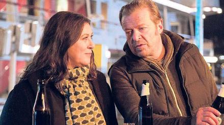 Die treibende Kraft und der Getriebene: Kommissarin Klara Blum (Eva Mattes) und ihr Schweizer Kollege Matteo Lüthi (Roland Koch) sind die beiden Hauptdarsteller dieses Konstanzer „Tatort“. Assistent Perlmann bleibt der ewige Junior. 