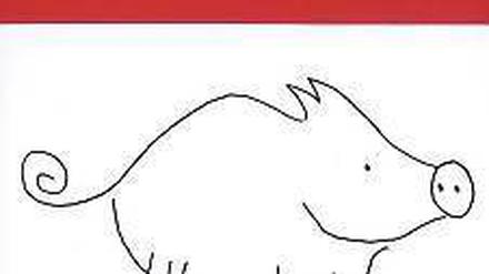 Ferkel Winnifred. Zeichnung auf dem Buchtitel. 