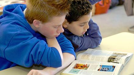 Die Hälfte der Sekundarschüler liest schlecht. An den Problemschüler gibt es fast ausschließlich schwache Leser.