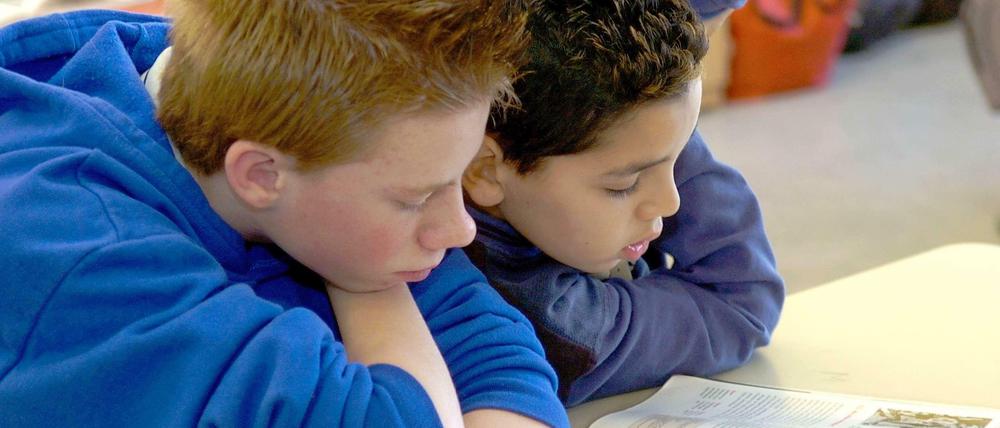 Die Hälfte der Sekundarschüler liest schlecht. An den Problemschüler gibt es fast ausschließlich schwache Leser.