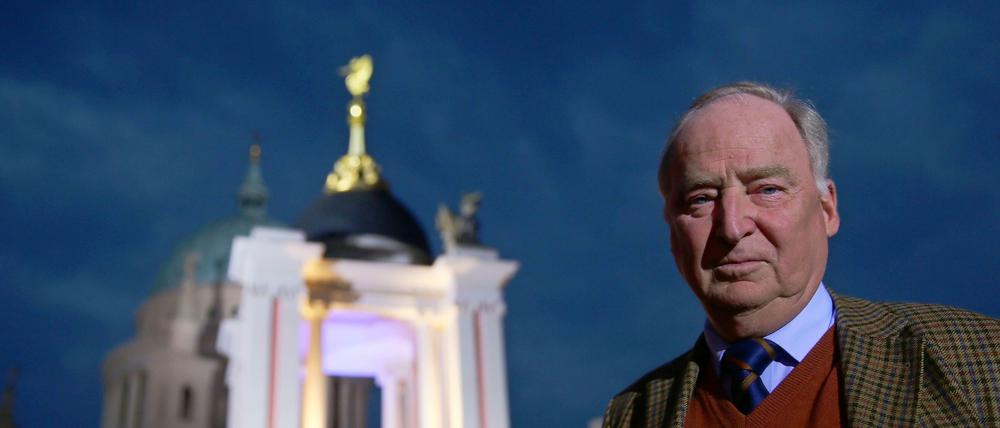 Alterspräsident. AfD-Landeschef Alexander Gauland eröffnet den Potsdamer Landtag.