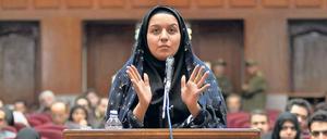 Mord oder Notwehr? Reyhaneh Jabbari, hier im Dezember 2008 vor Gericht, hat einen Mann erstochen – nach einem Vergewaltigungsversuch.