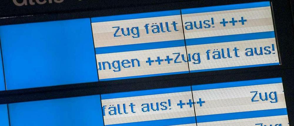 Nichts geht mehr. Der Streik der Lokführer am Dienstag und Mittwoch dürfte nicht der letzte gewesen sein.