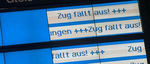 Nichts geht mehr. Der Streik der Lokführer am Dienstag und Mittwoch dürfte nicht der letzte gewesen sein. 