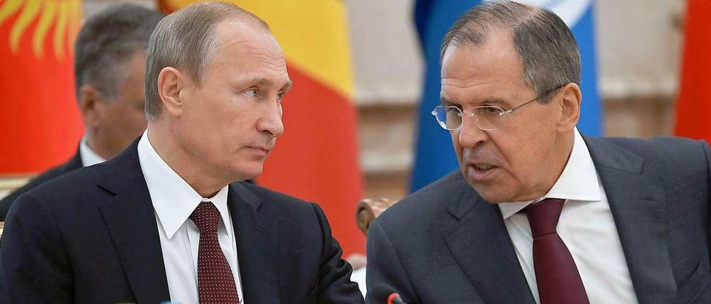 Die russische Führung um Präsident Putin und Außenminister Lawrow wollte den Petersburger Dialog in Sotschi keinesfalls verschieben. 