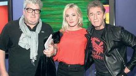 Drei Mal Mitgefühl. Hans Georg Näder, Eva Hassmann und Peter Maffay (v.l.) engagieren sich für Straßenkinder.