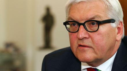 Außenminister Frank-Walter Steinmeier