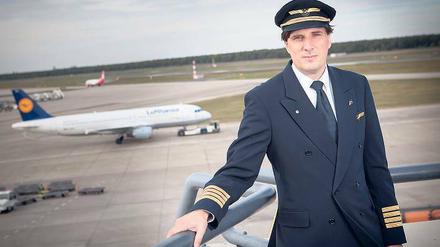 Vor dem Start. Andreas Claudius fliegt für die Lufthansa. In der Regel ist er fünf Tage am Stück unterwegs.