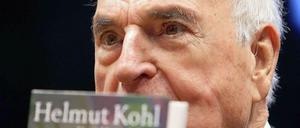 Helmut Kohl, bei der Präsentation des eigenen Buchs