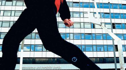 Großer Schritt. Die Technische Universität Berlin hat bei den Studienanfängern zugelegt. 